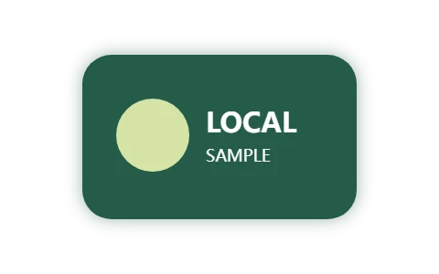 Transparent WebP sample with green shapes and a soft shadow